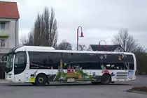 MAN Lion's Regio der RPNV in Bergen am 18.01.2012