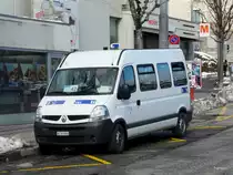 tl - Renault  Nr.14  VD  393840 unterwegs auf der Linie 42 in der Stadt Lausanne am 16.02.2013