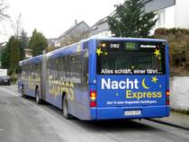 MAN Standardlinienbus 2. Generation auf der Linie 602 nach Sprockhvel-Halinghausen Busbahnhof an der Haltestelle Wuppertal-Oberbarmen Schmitteborn.(28.2.2013) 