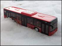 MAN Lion's City von Siku in Sassnitz am 28.02.2013 

