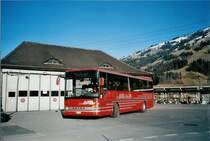 AFA Adelboden 22/BE 26'708 Setra (ex Nr. 8) am 24. Februar 2008 Frutigen, Bahnhof