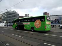 Mercedes Benz Tourismo steht am 03.03.13 in Frankfurt am Main Hbf 