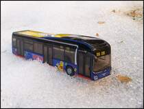 MAN Lion's City Hybrid von Siku in Sassnitz am 05.03.2013 

