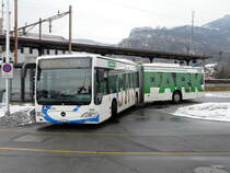 BOGG - Mercedes Citaro  Nr.203  SO  157072 unterwegs auf der Linie 505 in Oensingen am 24.02.2013