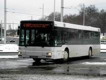 MAN Niederflurbus 2. Generation auf der Linie 436 am Hauptbahnhof Braunschweig.(12.3.2013) 