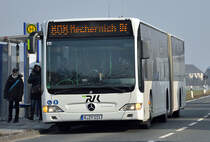 MB O 530 G Citaro K-ZY 111 der RVK bei Euskirchen - 13.02.2013