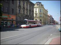 Solaris Urbino 15 der Dopravn podniky města Plzně in Plzen am 24.07.2012