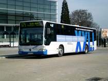 Mercedes-Benz O 530 II (Citaro Facelift) auf der Linie 675 nach Remscheid-Rath Feld an der Haltestelle Remscheid Friedrich-Ebert-Platz.(27.3.2013) 