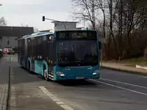 Mercedes Benz Citaro C2 der VGF am 27.03.13 auf der Linie 30 in Bad Vilbel