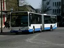 Mercedes-Benz O 530 II (Citaro Facelift) auf der Linie 655 nach Remscheid Stadtpark/Quimperplatz an der Haltestelle Remscheid Markt.(27.3.2013) 