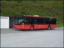 Neoplan Centroliner von Ostbayernbus vor dem groen Arber am 27.07.2012