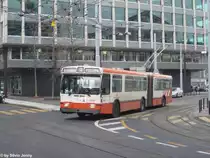 tpg Nr. 668 (Saurer/Hess) am 7.3.2013 in Genf, Bel-Air