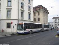 tpg/GEMBus Nr. 976 (Mercedes CitaroII O530G) am 7.3.2013 in Genf, Bel-Air