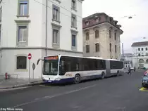 tpg/GEMBus Nr. 976 (Mercedes CitaroII O530G) am 7.3.2013 in Genf, Bel-Air