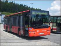 Neoplan Centroliner von Ostbayernbus vor dem groen Arber am 27.07.2012

