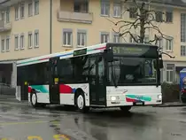 asm Oberaargau - MAN  Nr.27  BE  421323 unterwegs auf der Linie 51 in Herzogenbuchsee am 28.03.2013