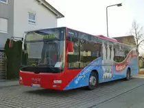 MAN Lion's City  S�dwestbus  KA-SB 645, Bruchsal-Untergrombach 05.03.2013