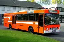 Berufsfeuerwehr K�ln, RBUS4, MAN S� 242, Aufbau Miesen, K-8249, Bj. 1994. Das Fahrzeug ist auf der Wache 4 in K�ln-Ehrenfeld stationiert und war hier als Fahrschulwagen  zu Besuch  auf der Wache 7. (25.09.2007)