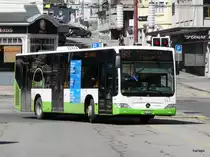 transN - Mercedes Citaro Nr.317  NE 49217 unterwegs in La Chaux de Fonds am 01.04.2013