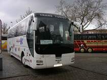 MAN Lion`s Coach von Trans Turist im Dortmunder Busbahnhof.(15.04.2008) 