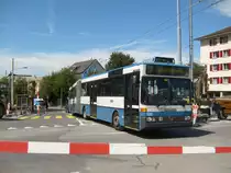 Foto-Abschiedsfahrt in Z�rich f�r MB O405 GTZ, angek�ndigt f�r den 21.4.2013 (tram-museum.ch). Im Bild VBZ Nr. 135 am 11.8.2011, damals noch im Betrieb, kurz vor der Endstation Triemli.