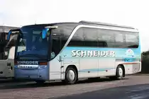 Setra 411 HD am Cap Fr�hel, Normandie F, Schneider Reisen und Transport AG, Langendorf, SO 21942, Aufgenommen am 8. September 2010