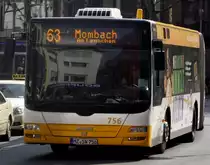 MAN Lions City G der MVG am 04.04.13 in Mainz 