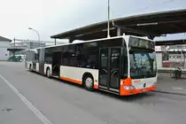 RBS Bahnersatz infolge Bauarbeiten zwischen Solothurn und Lohn-L�terkofen. BSU Citaro II G Nr. 51 in Solothurn, 06.04.2013.