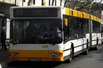 MAN der 1. Generation am 04.04.13 auf der Linie 57 in Mainz