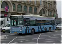DM 5830  VDL 232 Irisbus Citelis mit Vollwerbung gesehen am Bahnhofin Luxemburg am 05.04.2013.