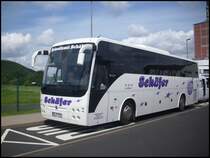 Temsa Safari HD vom Reisedienst Sch�fer aus Deutschland vor dem Kalibergwerk in Merkers am 01.08.2012