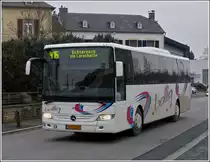 (VB 6690)   Mercedes Benz Integro des Busunternehmens Bollig aus Echternach, aufgenommen am Bahnhof in Mersch am 08.04.2013. 