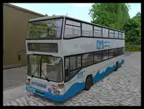 MAN SD 202 auf der OMSI Map Usedom. Hier in Wolgast Bahnhof am 10.04.2013