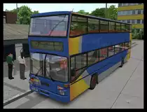 MAN SD 202 auf der OMSI Map Weyershausen. Hier im Hauptbahnhof am 12.04.2013

