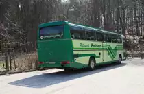 14.4.2013 Am Bahnhof Seebad Heringsdorf. Typ kenne ich leider nicht - ist aber älter und schön...

Nachtrag 4/2019 - lt. sachkundigen Bildbetrachter ein O303RHD-15, Baujahr ca. 1987
