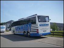 Mercedes Tourismo von Schmidt aus Deutschland im Sassnitzer Gewerbegebiet am 04.08.2012