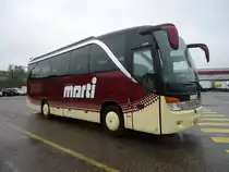 Setra 411 HD ex-ASKA (Marti Group), Marti (couleurs sp�ciales), Kallnach 20.04.2014