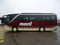 Setra 411 HD ex-ASKA (Marti Group), Marti (couleurs sp�ciales), Kallnach 20.04.2014