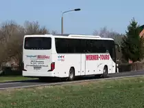 20.4.2013 G�rke Usedom. SETRA Richtung Ahlbeck