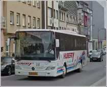 . (HU 3019) Mercedes Benz Integro des Busuntenehmens Huberty aufgenommen am 20.04.2013 in Rodange.
