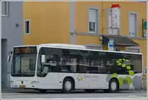 (SL 3408)  Vom Bahnsteig aus in Rodange habe ich diesen Mercede Benz Citaro am 20.04.2013 aufgenommen.