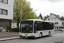 Dieser kleine Citaro von der Firma Gather wird in Krefeld H�ls als Ringbus eingesetzt.
Aufgenommen am 27.4.2013 an der Haltestelle Steeger Dyk.