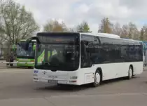 MAN Niederflurbus 3.Generation(Lion's City) als Linie 121 von Rostock Hauptbahnhof/S�d nach Rerik bei der Ausfahrt beim ZOB.28.04.2013