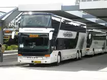  Setra S 400er Serie (Comfort Class) der Firma Kobenhans Bustrafik nach K�pnhagen am ZOB Berlin.(28.4.2013)
