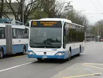 VBZ - Mercedes Citaro  Nr.???  ZH  735315 unterwegs auf der Linie 753 in Z�rich am 21.04.2013
