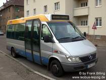 17.04.2008, Wagen 20 (Mercedes-Benz Sprinter KOM), als Linie 68, an Wendestelle  Weinbergstra�e / Benediktusstra�e  