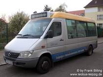 17.04.2008, Wagen 20 (Mercedes-Benz Sprinter KOM), als Linie 68, an Wendestelle  Weinbergstra�e / Benediktusstra�e  