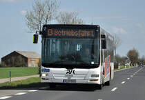 MAN Lion`s City NL, K-ZY 514 der RVK bei Euskirchen - 18.04.2013