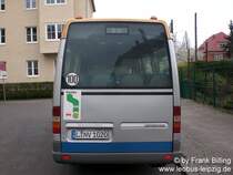 17.04.2008, Wagen 20 (Mercedes-Benz Sprinter KOM), als Linie 68, an Wendestelle  Weinbergstra�e / Benediktusstra�e  