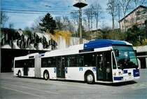 TL Lausanne 549/VD 1520 Van Hool am 15. M�rz 2008 Lausanne, Depot Borde